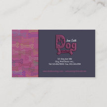 Cartão de visita feito sob encomenda de passeio do