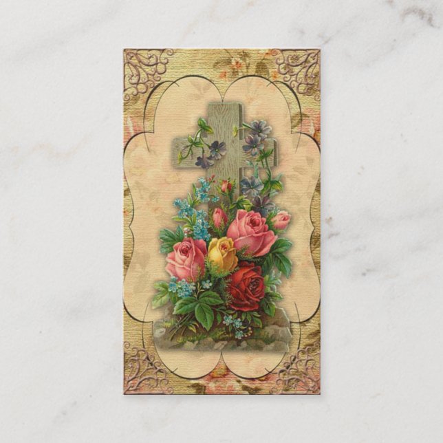 Cartão de visita feito sob encomenda transversal (Frente)