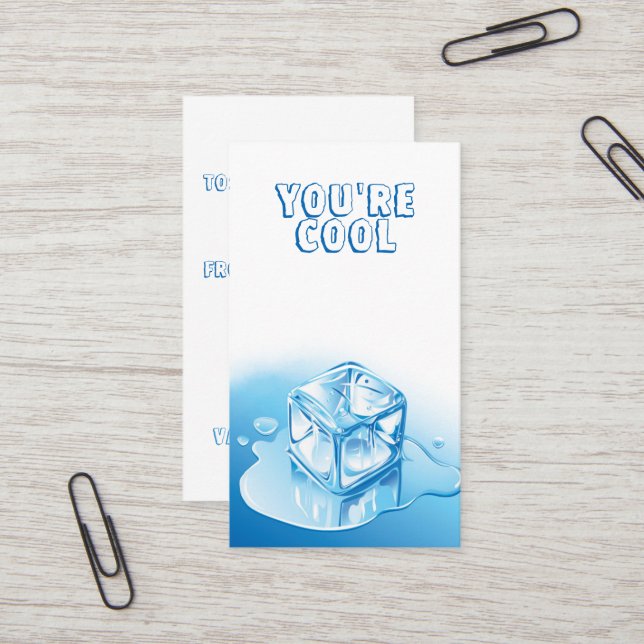 Cartão De Visita Feliz Dia dos Namorados dos Estudantes (Frente/Verso In Situ)