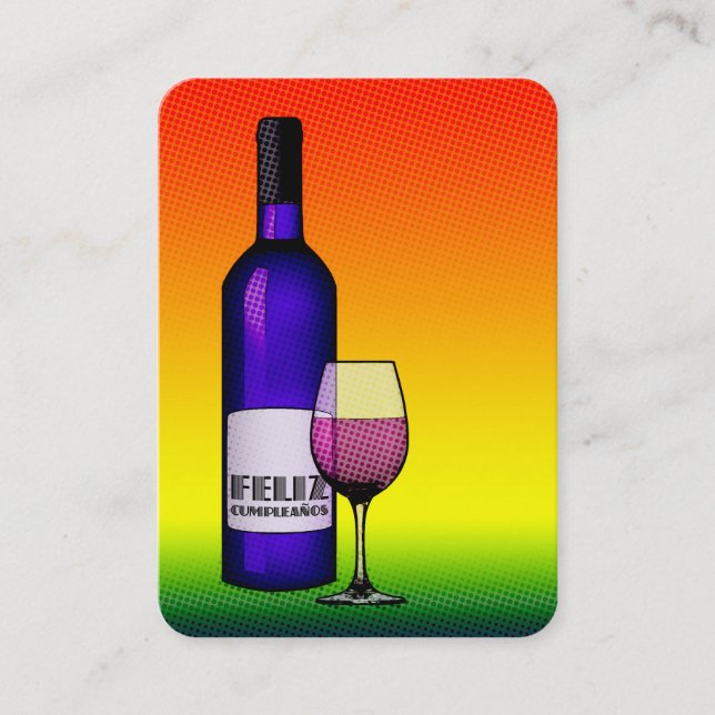 Cartão De Visita Feliz Felipanos salud (Frente)