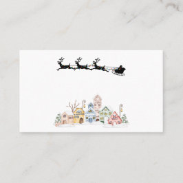 Cartão De Visita Feliz Natal