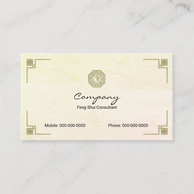 Cartão De Visita Feng Shui (Frente)