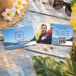 Cartão De Visita Férias de agente de viagens turismo foto
