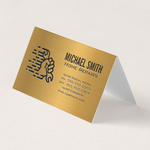 Cartão De Visita Ferramentas de hardware   Chave em Mão