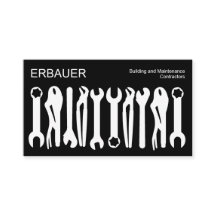 Ferramentas do comércio - branco no preto