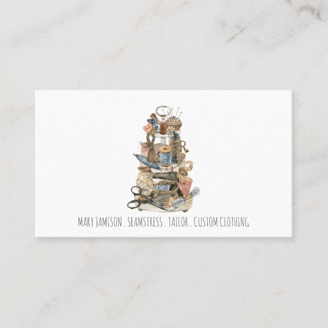 Cartão De Visita Ferramentas Do Saco-Alce (Frente)