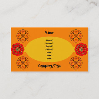 Cartão De Visita Festa