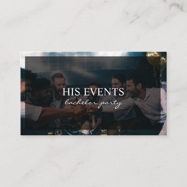 Cartão De Visita Festa de Despedida de Solteiro(a) Celebração (Frente)