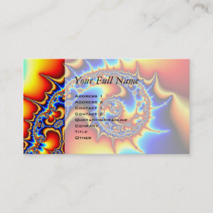 Cartão De Visita Fibonaccispikeral