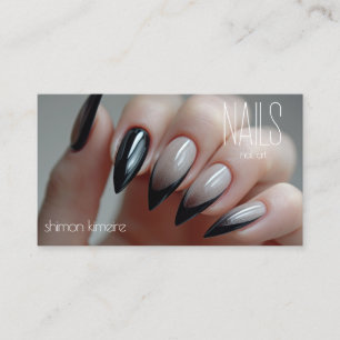 Cartão De Visita Fidelidade de Manicure Arte de Unhas Encantada Chi