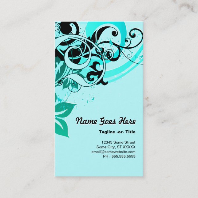 Cartão De Visita fidelidade do verão (Frente)