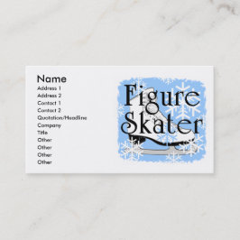 Cartão De Visita Figura patinador