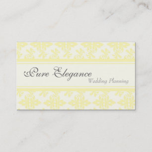 Cartão de visita filigrana do damasco do