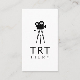 Cartão De Visita Filme da Câmara de Vídeo Diretor Filmagem Casame