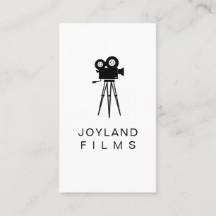 Cartão De Visita Filme da Câmara de Vídeo Diretor Filmagem Casame