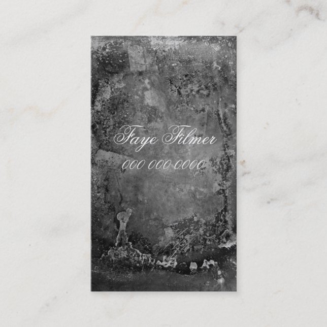 Cartão De Visita Filme velho (Frente)