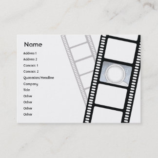 Cartão De Visita Filmstrip - carnudo
