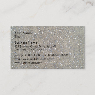 Cartão De Visita Fim-acima da estrada de terra do cascalho