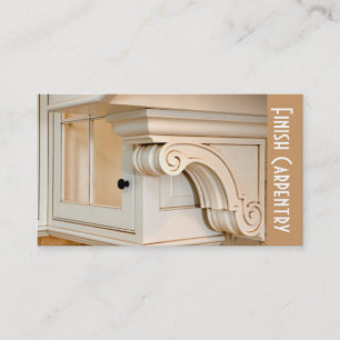 Cartão De Visita Finalizar Carpintaria, Trabalhos de Construção