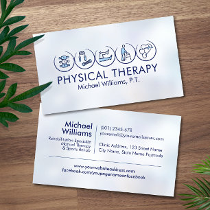 Cartão De Visita Fisioterapeuta - Fisioterapia