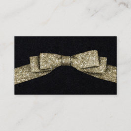 Cartão De Visita Fita simples do brilho do falso