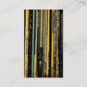 Cartão De Visita Fitas do vinil dos Cd