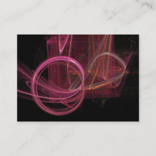 Cartão De Visita Flame Fractal 01