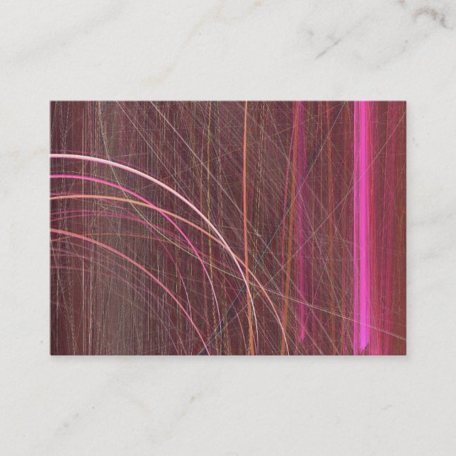 Cartão De Visita Flame Fractal 02 (Frente)