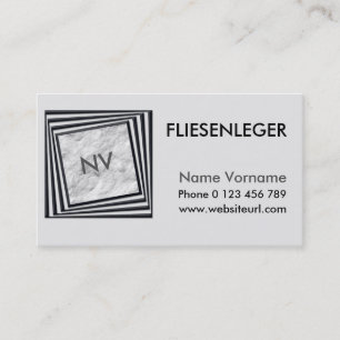Cartão De Visita fliesenleger