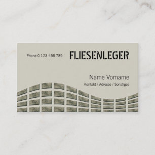 Cartão De Visita fliesenleger