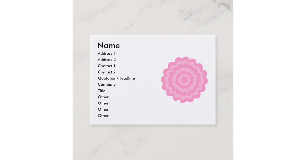 Cartao De Visita Flor Cor De Rosa Bonito Fundo Branco Zazzle Com Br Se você busca a melhor alternativa para impressão de cartão de visita online, saiba que a gráfica atual card tem tudo o que precisa para a produção dos seus. zazzle