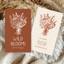 Flor Simples Rústico de Buquê de Flor Selvagem