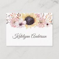 Floral de Girassol Feminina Elegante