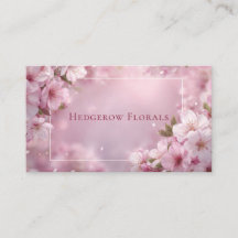 Floral Etéreo Rosa de Cerejeira com Foco Suave