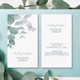 Cartão De Visita Floral Jeweler