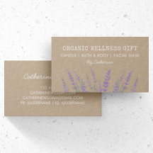 Floral Lavanda Aquarela Orgânica Ecológica Natural