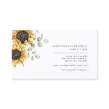 Floral Sunflower Eucalyptus Bloom Florist