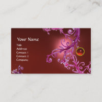 FLORENTINE BAROQUE MONOGRAMA GEM vermelho