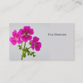 Cartão De Visita Flores De Ciclometos