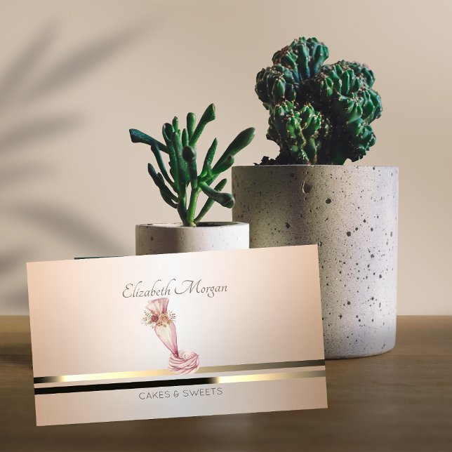 Cartão De Visita Flores de Flores de Tubagem Moderna Luminouse (Criador carregado)