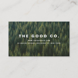 Cartão De Visita Floresta