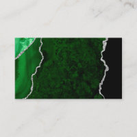 Floresta Glamourosa Verde Mármore Chic Brilho Prat