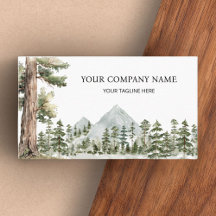 Floresta Verde Aquarela Personalizada Outdoor