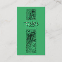 Cartão de visita florista