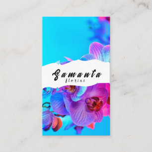 Cartão de visita florista