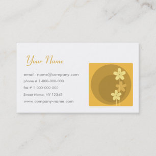 Cartão De Visita Floristics