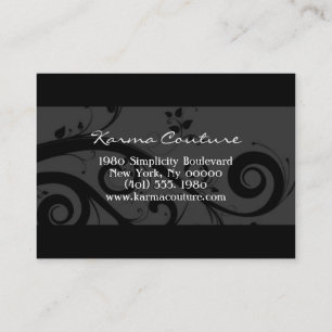 Cartão De Visita flourish