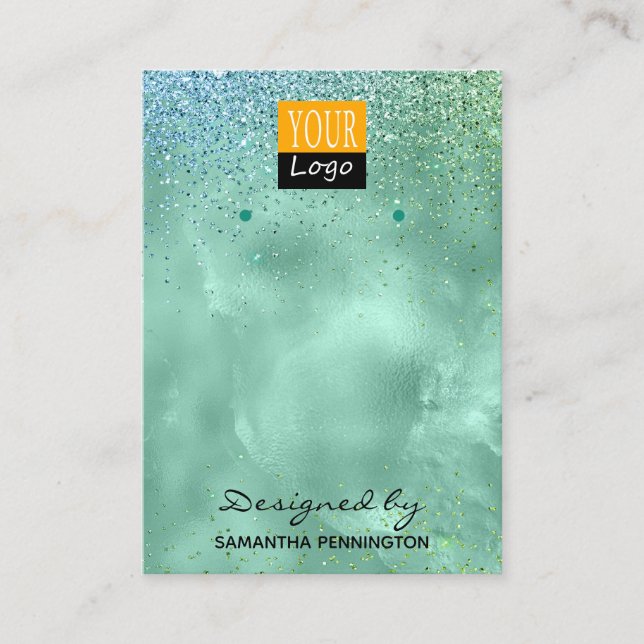 Cartão De Visita Folha de rosto e brilho do rosto do ecrã (Frente)