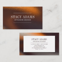 Folhagem de Bronze de Abstrato moderno