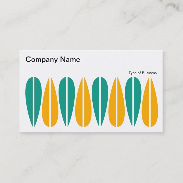 Cartão De Visita Folhas Alternativas 01 (Frente)